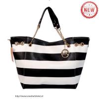 michael kors striped groot zwart bakken Outlet Nederland a413f239